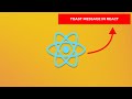 Build a Toast Message | React Components Made Easy