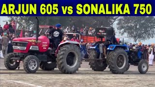 Sonalika vs Mahindera Arjun New Tractor Tochan Live Today 2022 | Navjot Verma