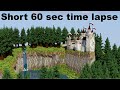 white castle | part 2 | world download | 60 sec time-lapse #shorts