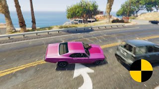 GTA 5 Real Car Crash Test V.I 208