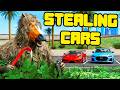 Using Ghillie Suits To Steal Cars In GTA 5 RP