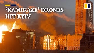 Suicide ‘kamikaze’ drones strike Kyiv in Russian attack