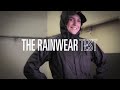 coleman rainwear testing