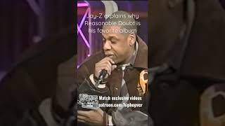 Jay-Z explains why Reasonable Doubt is his favorite album #JayZ #hiphopvcr #hiphop #rap