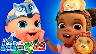 Wild Animal Sounds Song 🦁 Fun Nursery Rhymes and Kids Songs by @LooLooKids - Educational Songs 🌟