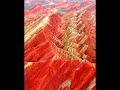 🇨🇳 Colored Rocks  Zhangye Danxia in Gansu Province, China