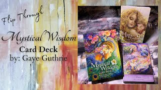 MYSTICAL WISDOM card deck by: Gaye Guthrie/ Flip Through