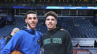 Lamelo and Lonzo Ball first NBA match - up | theFastbreak ph