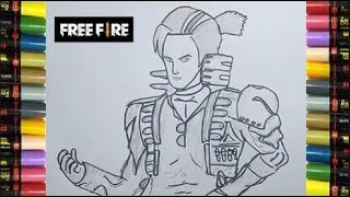 SPEED DRAWING FREE  FIRE  Videos 9tube tv