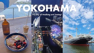 🇯🇵Yokohama Vlog [ Cafe, Food, Night view, hotels, etc ]