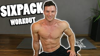 10 Minuten Sixpack Workout für Zuhause | Die besten Übungen!