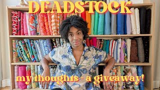 Deadstock Fabric: The Truth Behind Sustainable Sewing \u0026 How to Shop Smart (with a giveaway!)