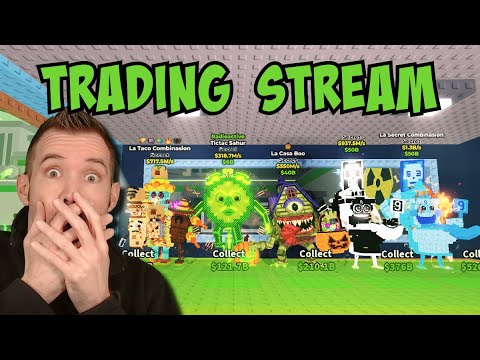 рџ ґlive Steal A Brainrot Trade With Me Youtube