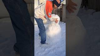 ❄️BUILDING A LOUISIANA SNOWMAN ☃️LA BLIZZARD OF 2025🥶