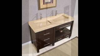 double trough sinks for bathrooms