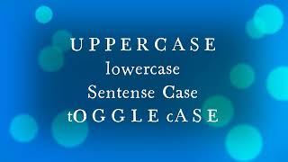 How to Change Case in MS Word | Tricks | Uppercase, lowercase, toggle case, sentense case
