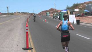 Meredith Kessler Running Ironman St. George 2011