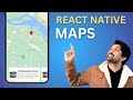 React Native Maps tutorial | Expo