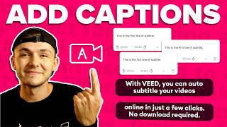 How to Add Captions to Video - Quick & Easy (2022)