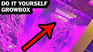 ✅ DIY Lowcost Growbox under 10$ Plant box Indoor