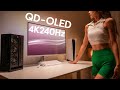 Unboxing 31.5“ PHILIPS 8000Series QD-OLED 4K 240Hz EVNIA Monitor, Desk setup and Live FPS Gaming