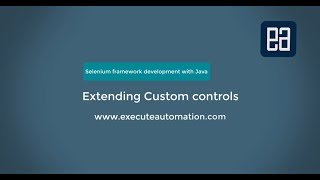 Fluent Interface design for Selenium Custom controls