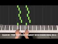 hanon the virtuoso pianist in 60 exercises no.2 ハノンピアノ教本【2番】