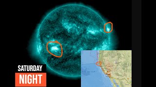 Solar Flare uptick ongoing. Northern California Earthquake activity. 12/28/2024