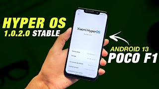 POCO F1 - Hyper OS 1.0.2.0 Stable - Android 13 By Poco OS - Smoothness - Full Detailed Review