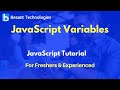JavaScript Variables | JavaScript Tutorial For Beginners