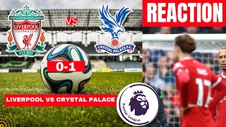 Liverpool vs Crystal Palace 0-1 Live Stream Premier League Football EPL Match Score Highlights FC