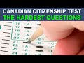 CANADIAN CITIZENSHIP TEST 2018 - THE HARDEST QUESTIONS CANADIAN CITIZENSHIP TEST 2018 - THE HARDEST QUESTIONS