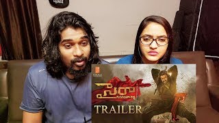 SYE RAA NARASIMHA REDDY Trailer (Telugu) - Chiranjeevi | Ram Charan | Reaction!!