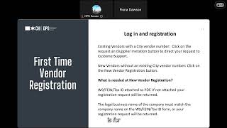2026 Webinars | eProcurement 101 - May 27th 2026