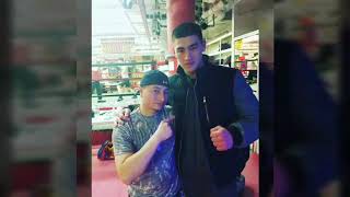 DMITRY BIVOL /EXCLUSIVE/CONDITIONING COACH TAYLOR RAMSDELL