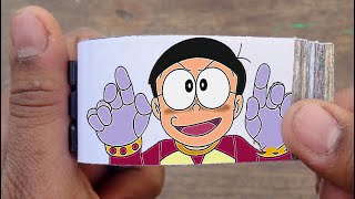 Doraemon Cartoon Flipbook #106 | Nobita Becomes Evil Flip Book | Flip Book Artist 2023