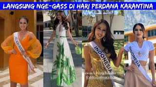 LANGSUNG GASPOLL..Deretan Outfit Manjah Sahida Sheik di Hari Perdana Karantina Miss Aura Int'l 2023