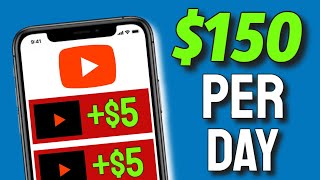 $150/Day - Make WATCHING Videos FOR FREE (New Website 2022) | Make Money Online