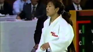 JUDO 1995 All Japan: Junko Takeda (JPN) - Megumi Yabushita 藪下 めぐみ (JPN)