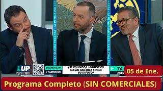 La Ultima Palabra🚨05 de Enero🚨Cevallos se BURLA de Jardine por SEGUIR en Americs y Carlos H. EXPLOTA