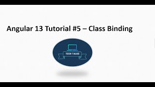 Angular 13 Tutorial #5 Class binding