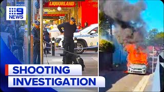 Police investigate double shooting in Sydney’s inner west | 9 News Australia