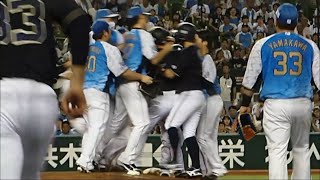 2019.8.13 乱闘その1（埼玉西武ライオンズ vs オリックスバファローズ）