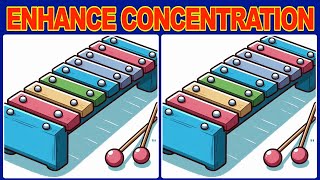 【Spot the difference】⭐ 90-Second Game: 5 Brain Tests