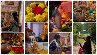 ✨️தை கிருத்திகை  pooja vlog 🙏🏻🌸 | my busy day pooja work / Thai Krithigai pooja vlog #pooja