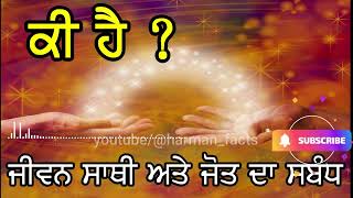 ਕੀ ਹੈ ?  ਜੀਵਨ ਸਾਥੀ ਅਤੇ ਜੋਤ ਦਾ ਸਬੰਧ । #fact #sakhi #knowledge #jeevan