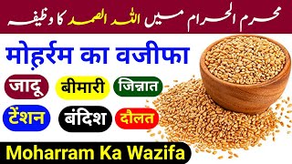 Moharram Ka Wazifa | Muharram ul haram | Allah Hu samad | Har hajat | Sufiyana Amal