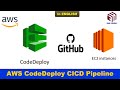 Discover the Real AWS CodeDeploy | CICD Pipeline | Setup | Deploy application on EC2 using GitHub