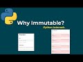 Why Set Elements and Dictionary Keys Must Be Immutable | Python Internals Explained