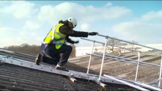 Board Walk a safe working platform for fragile roofs